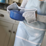 Dandelion Apron In Grey - Zed & Co