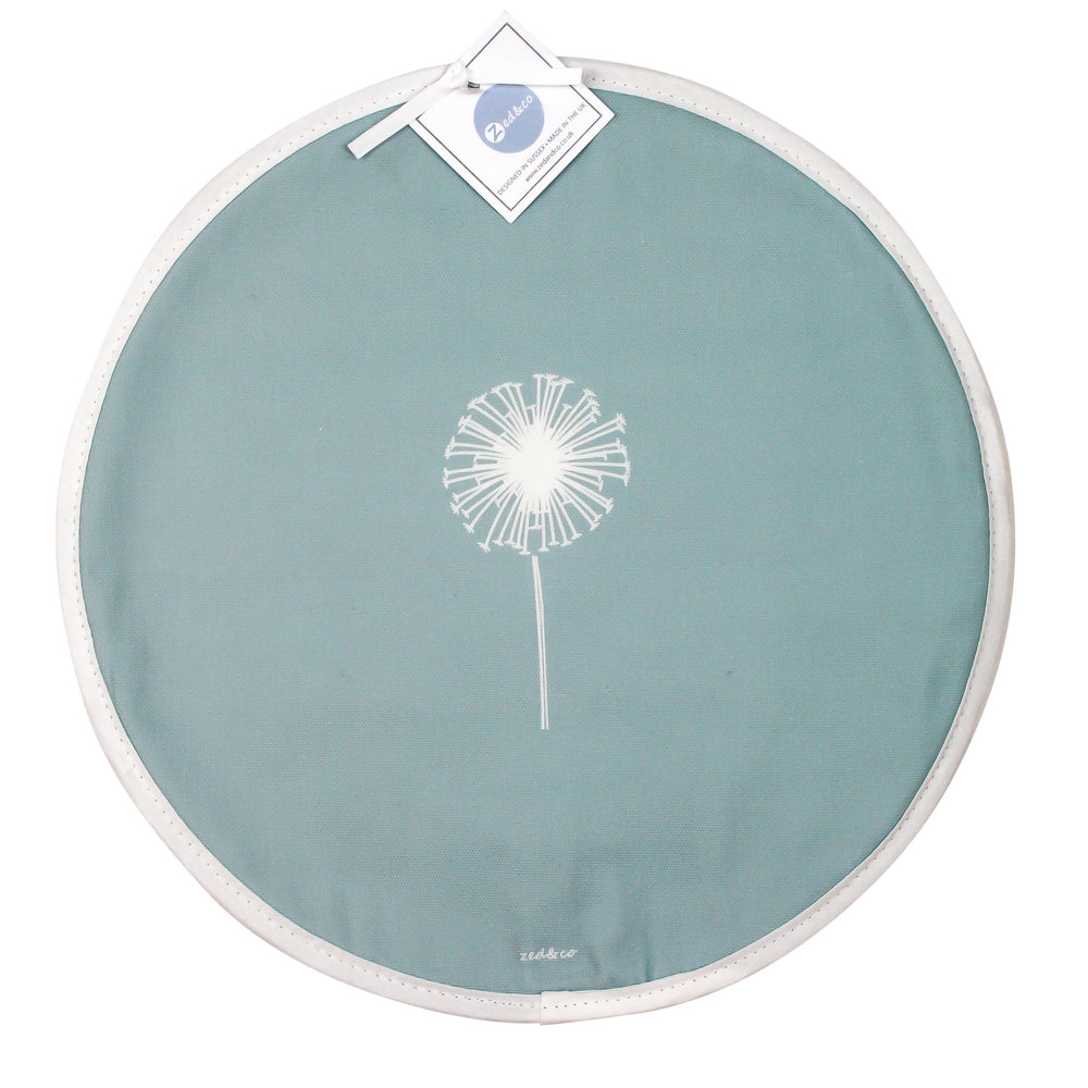 Dandelion Aga Covers In Soft Blue - Pair - Zed & Co