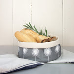 Dandelion Basket In Grey - Zed & Co
