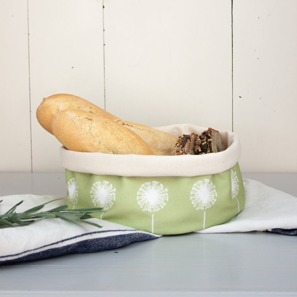 Dandelion Basket In Pistachio - Zed & Co
