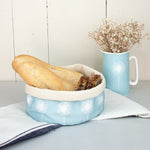 Dandelion Basket In Soft Blue - Zed & Co
