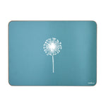 Dandelion Placemats In Teal - Set of Four - Zed & Co