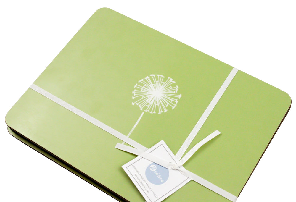 Dandelion Placemats In Pistachio