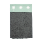 Dandelion Roller Hand Towel In Sage - 700gsm
