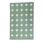 Dandelion Tea Towel In Sage