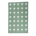 Dandelion Tea Towel In Sage - Zed & Co