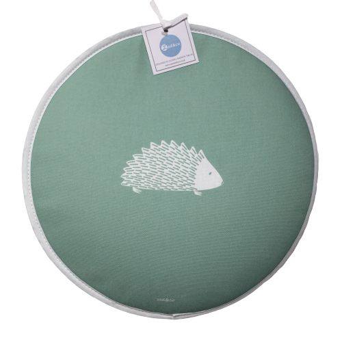 Hedgehog Aga Covers In Sage - Pair