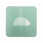 Hedgehog Coasters In Sage - Set of Four - Zed & Co