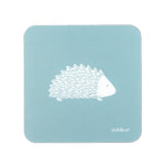 Hedgehog Coasters In Soft Blue - Set of Four - Zed & Co