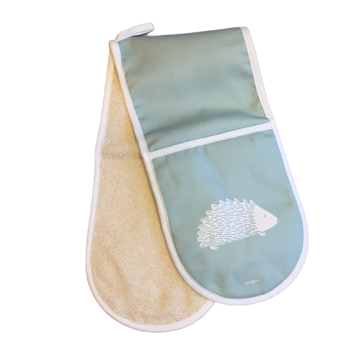 Hedgehog Oven Glove In Sage