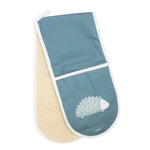 Hedgehog Oven Glove In Teal - Zed & Co