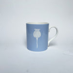 Poppy Mug In Bluebell