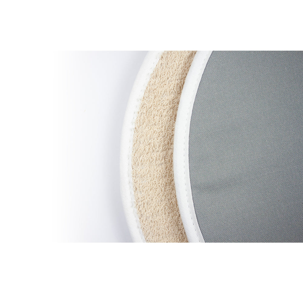Hare Aga Covers In Grey - Pair