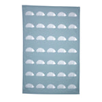 Hedgehog Tea Towel In Soft Blue