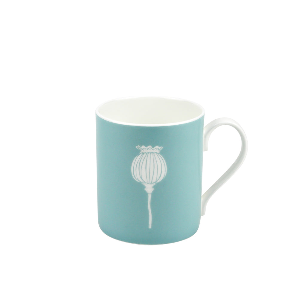 Poppy Mug In Soft Blue - Zed & Co