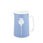 Poppy Jug In Bluebell