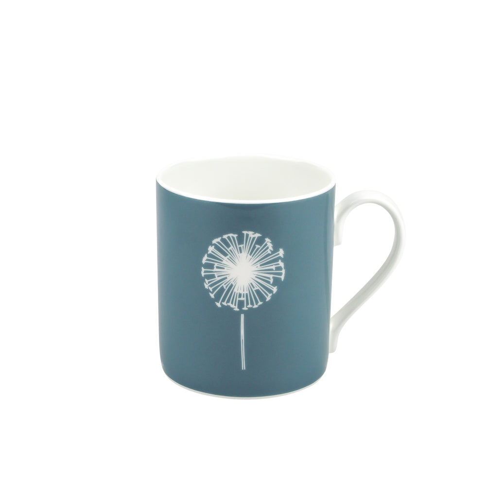 Dandelion Mug In Teal - Zed & Co