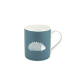 Hedgehog Mug In Teal