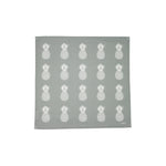 Pineapple Napkins In Grey - Set of Four - Zed & Co