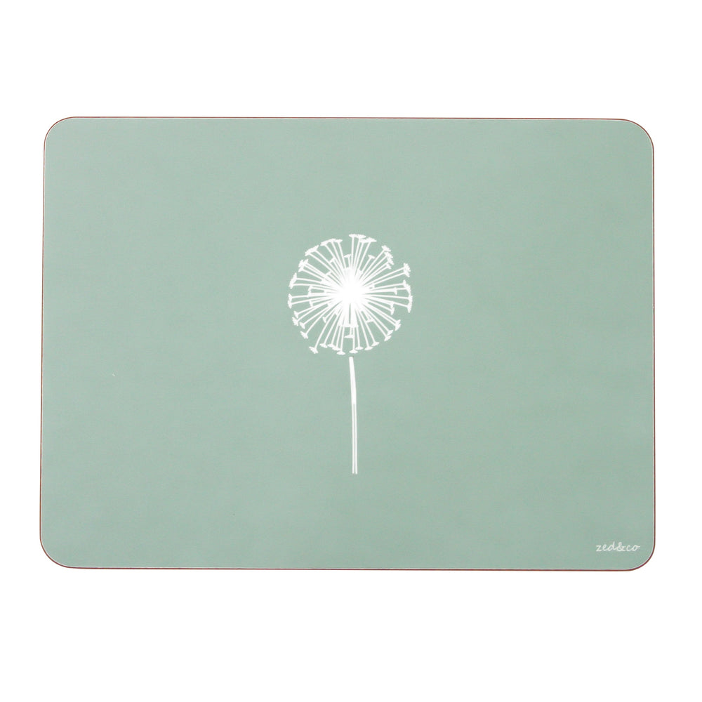 Dandelion Placemats In Sage