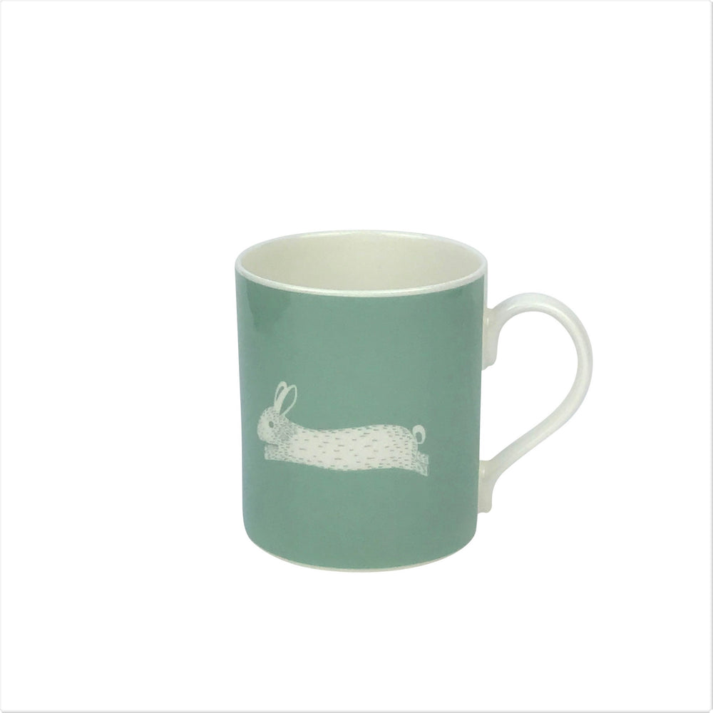 Hare Mug In Sage