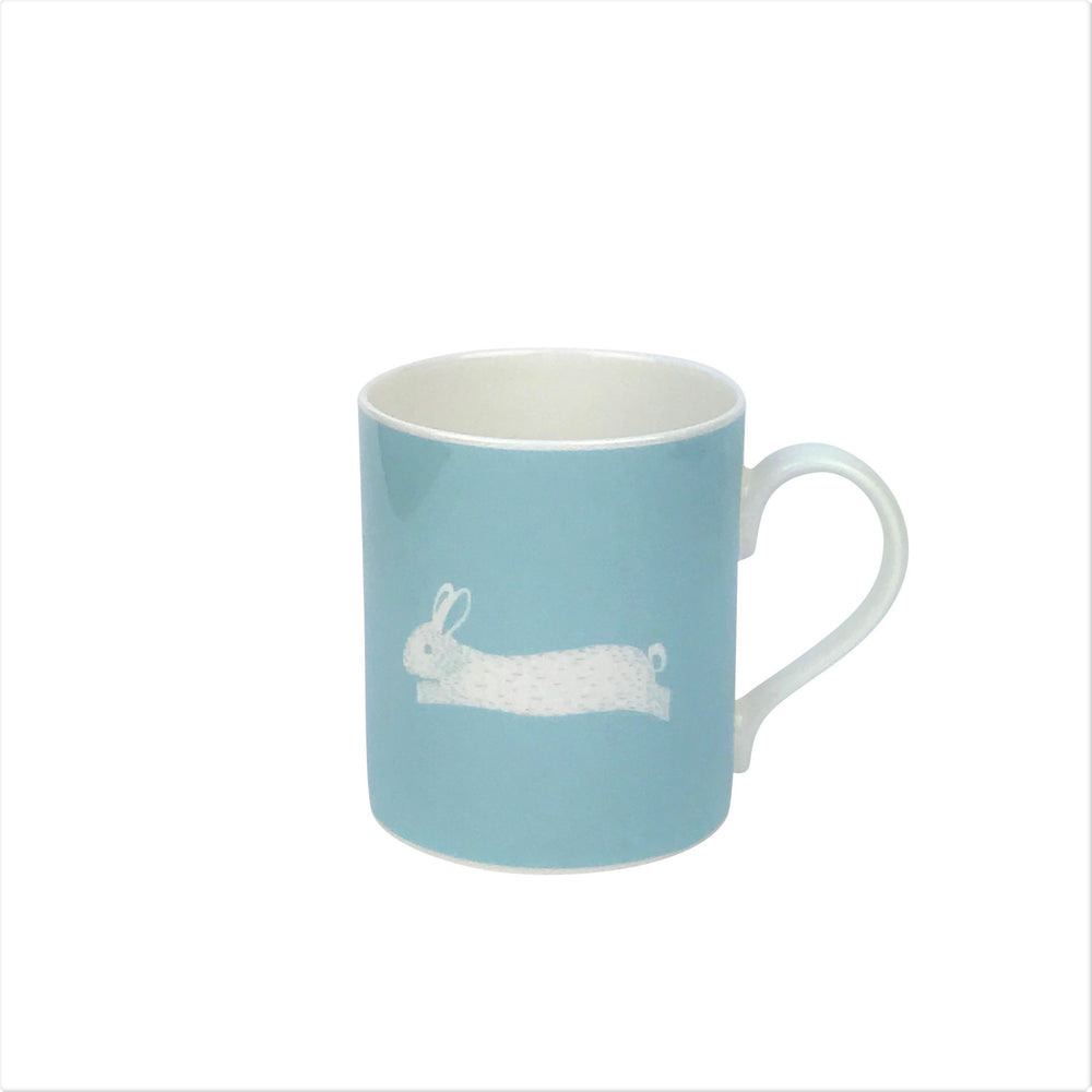 Hare Mug In Soft Blue - Zed & Co