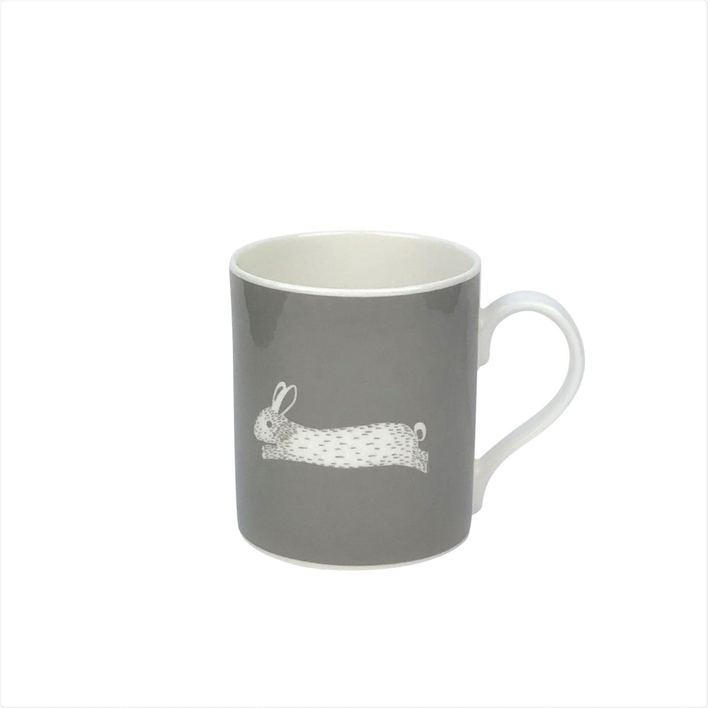 Hare Mug In Grey