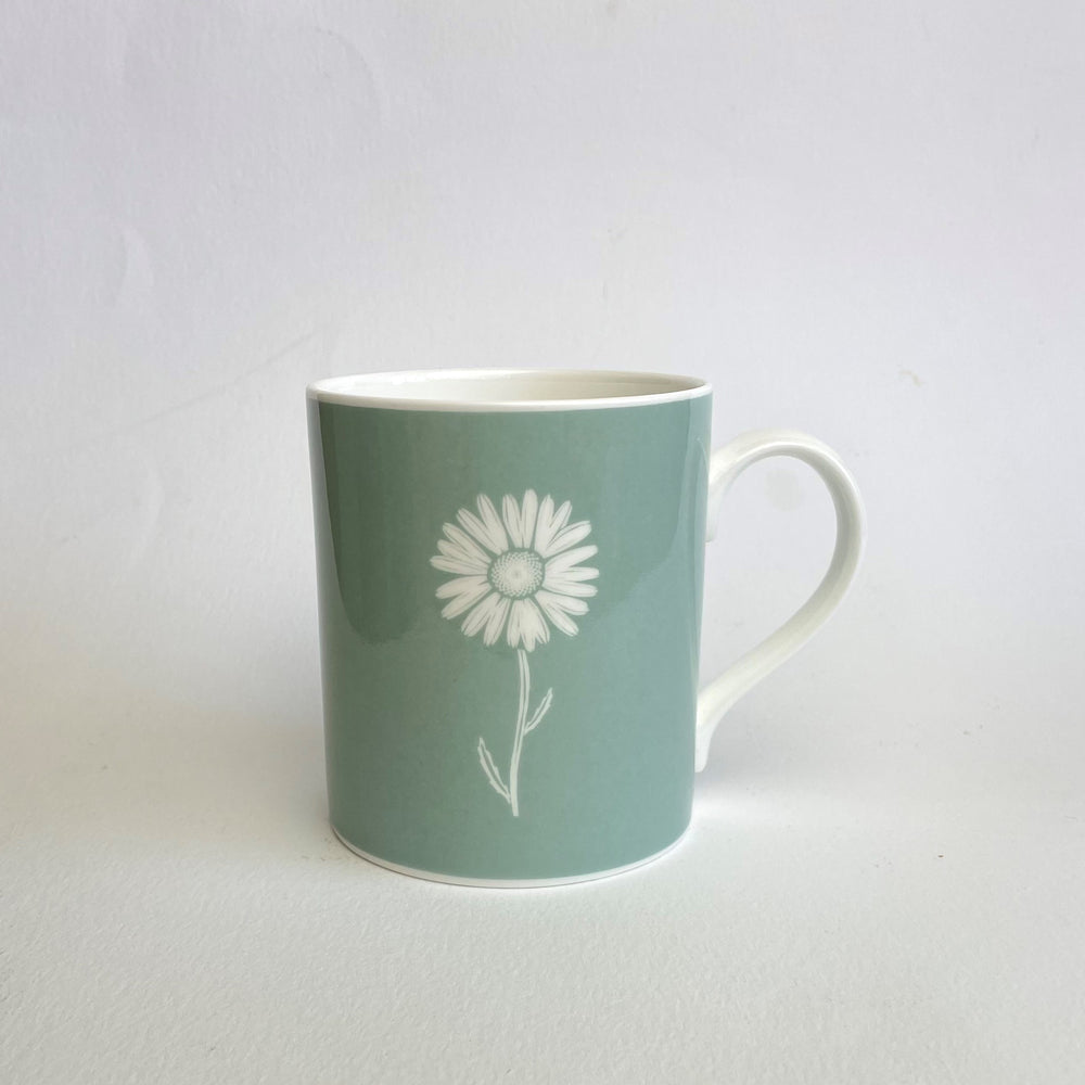 Daisy Mug In Sage