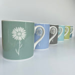 Daisy Mug In Teal