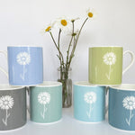 Daisy Mug In Grey