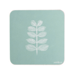 Leaf Stem Coaster In Sage - Zed & Co
