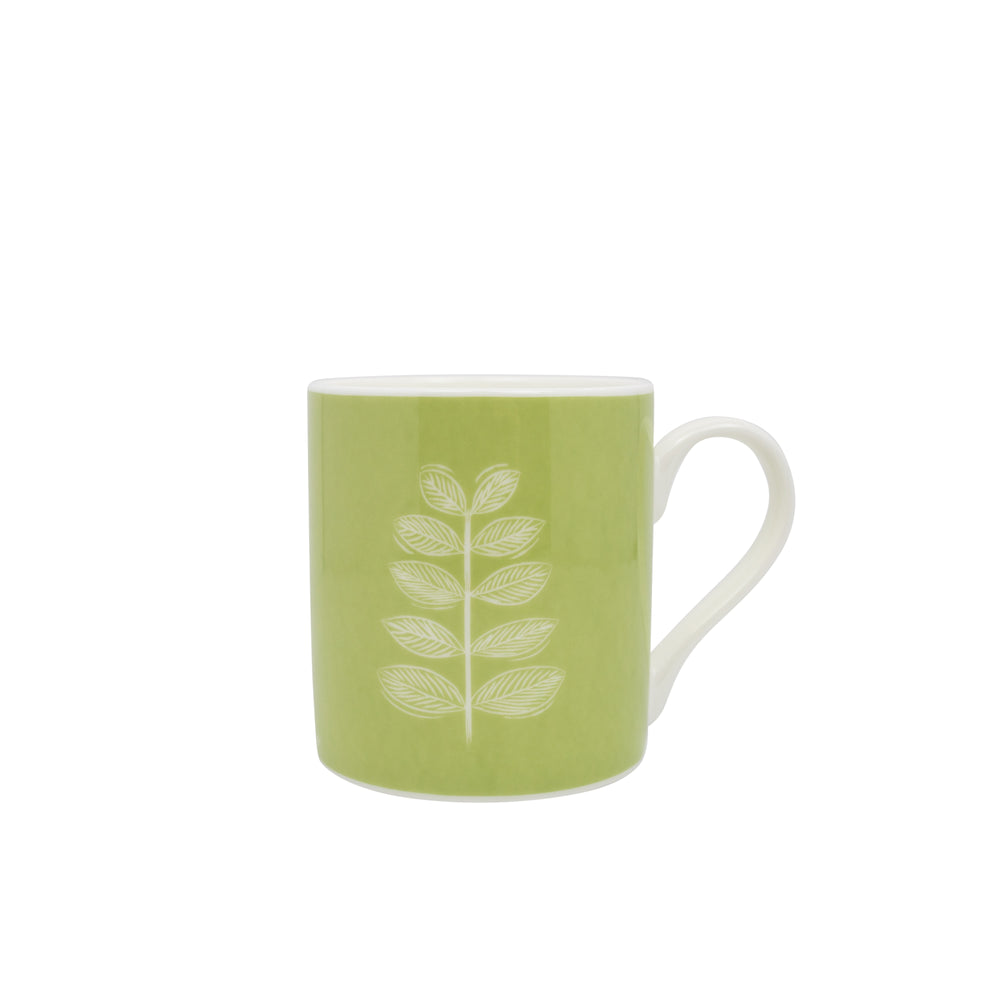 Leaf Mug In Pistachio