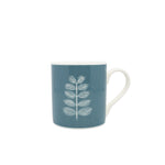 Leaf Mug In Teal