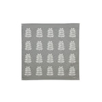 Leaf Napkins In Grey