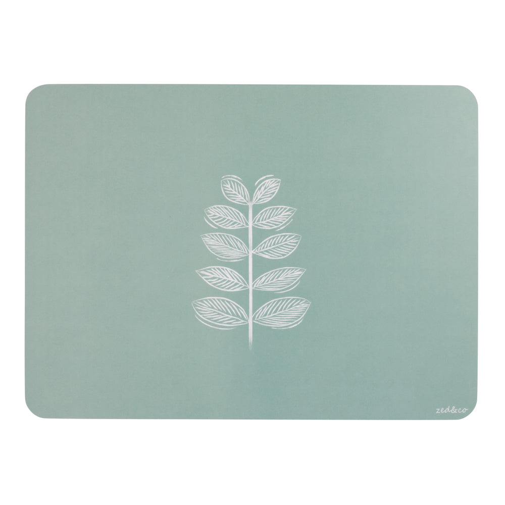 Leaf Placemats In Sage