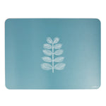 Leaf Placemats In Teal